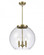Athens - 3 Light - 16 inch - Antique Brass - Cord hung - Pendant (3442|221-3S-AB-G122-16)
