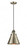 Appalachian - 1 Light - 8 inch - Antique Brass - Cord hung - Mini Pendant (3442|201CSW-AB-M13-AB)