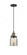 Bell - 1 Light - 5 inch - Black Antique Brass - Cord hung - Mini Pendant (3442|201CSW-BAB-G58)