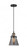 Cone - 1 Light - 6 inch - Black Antique Brass - Cord hung - Mini Pendant (3442|201CSW-BAB-G63-LED)
