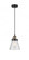 Cone - 1 Light - 6 inch - Black Antique Brass - Cord hung - Mini Pendant (3442|201CSW-BAB-G64-LED)