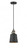Addison - 1 Light - 5 inch - Black Antique Brass - Cord hung - Mini Pendant (3442|201CSW-BAB-M9-BK)