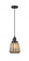 Chatham - 1 Light - 7 inch - Matte Black - Cord hung - Mini Pendant (3442|201CSW-BK-G146)