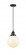 Beacon - 1 Light - 8 inch - Matte Black - Cord hung - Mini Pendant (3442|201CSW-BK-G201-8-LED)
