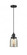 Bell - 1 Light - 5 inch - Matte Black - Cord hung - Mini Pendant (3442|201CSW-BK-G58)