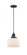 Bell - 1 Light - 8 inch - Matte Black - Cord hung - Mini Pendant (3442|201CSW-BK-G71)