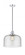 Bell - 1 Light - 12 inch - Polished Chrome - Cord hung - Mini Pendant (3442|201CSW-PC-G74-L-LED)