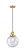 Beacon - 1 Light - 8 inch - Satin Gold - Cord hung - Mini Pendant (3442|201CSW-SG-G204-8-LED)
