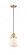 Bell - 1 Light - 5 inch - Satin Gold - Cord hung - Mini Pendant (3442|201CSW-SG-G51-LED)