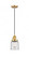 Bell - 1 Light - 5 inch - Satin Gold - Cord hung - Mini Pendant (3442|201CSW-SG-G52-LED)