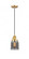 Bell - 1 Light - 5 inch - Satin Gold - Cord hung - Mini Pendant (3442|201CSW-SG-G53-LED)