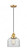 Bell - 1 Light - 8 inch - Satin Gold - Cord hung - Mini Pendant (3442|201CSW-SG-G72-LED)