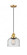 Bell - 1 Light - 8 inch - Satin Gold - Cord hung - Mini Pendant (3442|201CSW-SG-G74)