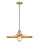 Appalachian - 1 Light - 16 inch - Satin Gold - Cord hung - Mini Pendant (3442|201CSW-SG-MFR-SG-16)