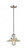 Halophane - 1 Light - 9 inch - Brushed Satin Nickel - Cord hung - Mini Pendant (3442|201CSW-SN-G2-LED)