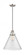 Cone - 1 Light - 12 inch - Brushed Satin Nickel - Cord hung - Mini Pendant (3442|201CSW-SN-G44-L-LED)