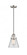 Cone - 1 Light - 6 inch - Brushed Satin Nickel - Cord hung - Mini Pendant (3442|201CSW-SN-G62-LED)