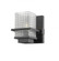 Wellfleet - 1 Light - 5 inch - Black - Bath Vanity Light (3442|310-1W-BK-CL-LED)