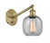 Belfast - 1 Light - 6 inch - Antique Brass - Adjustable Sconce (3442|317-1W-AB-G104)