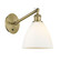 Bristol - 1 Light - 8 inch - Antique Brass - Adjustable Sconce (3442|317-1W-AB-GBD-751-LED)