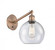 Athens - 1 Light - 8 inch - Antique Copper - Adjustable Sconce (3442|317-1W-AC-G124-8-LED)