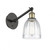 Brookfield - 1 Light - 6 inch - Black Antique Brass - Adjustable Sconce (3442|317-1W-BAB-G442-LED)
