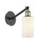 Clymer - 1 Light - 4 inch - Black Antique Brass - Adjustable Sconce (3442|317-1W-BAB-G801-LED)