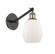 Eaton - 1 Light - 6 inch - Black Antique Brass - Adjustable Sconce (3442|317-1W-BAB-G81-LED)