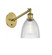 Castile - 1 Light - 6 inch - Brushed Brass - Adjustable Sconce (3442|317-1W-BB-G382-LED)