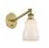 Ellery - 1 Light - 5 inch - Brushed Brass - Adjustable Sconce (3442|317-1W-BB-G391-LED)