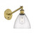 Bristol - 1 Light - 8 inch - Brushed Brass - Adjustable Sconce (3442|317-1W-BB-GBD-754-LED)