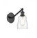Ellery - 1 Light - 5 inch - Matte Black - Adjustable Sconce (3442|317-1W-BK-G392-LED)