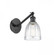 Brookfield - 1 Light - 6 inch - Matte Black - Adjustable Sconce (3442|317-1W-BK-G442)