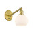 Athens - 1 Light - 6 inch - Satin Gold - Sconce (3442|317-1W-SG-G121-6-LED)