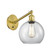 Athens - 1 Light - 8 inch - Satin Gold - Adjustable Sconce (3442|317-1W-SG-G122-8)