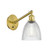 Castile - 1 Light - 6 inch - Satin Gold - Sconce (3442|317-1W-SG-G382-LED)