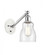 Ellery - 1 Light - 5 inch - White Polished Chrome - Adjustable Sconce (3442|317-1W-WPC-G394-LED)