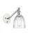 Brookfield - 1 Light - 6 inch - White Polished Chrome - Adjustable Sconce (3442|317-1W-WPC-G442-LED)