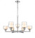 Cairo - 9 Light - 30 inch - Polished Chrome - Chain Hung - Chandelier (3442|330-9CR-PC-CLW-LED)