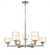Cairo - 9 Light - 30 inch - Satin Nickel - Chain Hung - Chandelier (3442|330-9CR-SN-CLW)