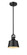 Provin - 1 Light - 7 inch - Matte Black - Mini Pendant (3442|370-1S-BK-M)