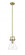 Newton Cone - 1 Light - 8 inch - Brushed Brass - Stem hung - Mini Pendant (3442|411-1S-BB-8CL)