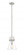 Newton Cone - 1 Light - 8 inch - Brushed Satin Nickel - Stem hung - Mini Pendant (3442|411-1S-SN-8CL-LED)