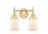 Caden - 2 Light - 14 inch - Satin Gold - Bath Vanity Light (3442|447-2W-SG-G51)