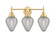 Geneseo - 3 Light - 25 inch - Satin Gold - Bath Vanity Light (3442|447-3W-SG-G165-LED)
