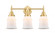 Canton - 3 Light - 24 inch - Satin Gold - Bath Vanity Light (3442|447-3W-SG-G181)