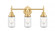 Dover - 3 Light - 23 inch - Satin Gold - Bath Vanity Light (3442|447-3W-SG-G314-LED)