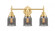 Caden - 3 Light - 23 inch - Satin Gold - Bath Vanity Light (3442|447-3W-SG-G53-LED)