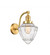 Bullet - 1 Light - 7 inch - Satin Gold - Adjustable Sconce (3442|515-1W-SG-G664-7-LED)