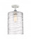 Cobbleskill - 1 Light - 9 inch - White Polished Chrome - Semi-Flush Mount (3442|516-1C-WPC-G1113-L-LED)